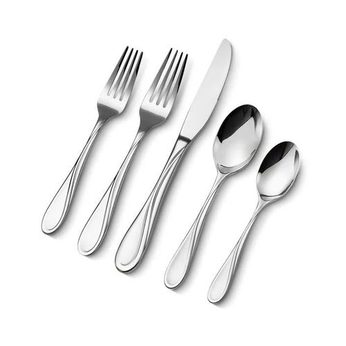Ménagère-Vevor-30 Pièces Avec Couteau, Fourchette, Cuillère-Pour Cuisine, Maison, 6 Personnes