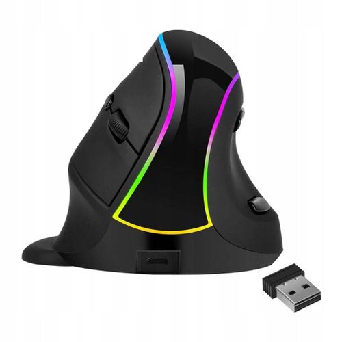 Souris verticale sans fil avec molette de défilement 6