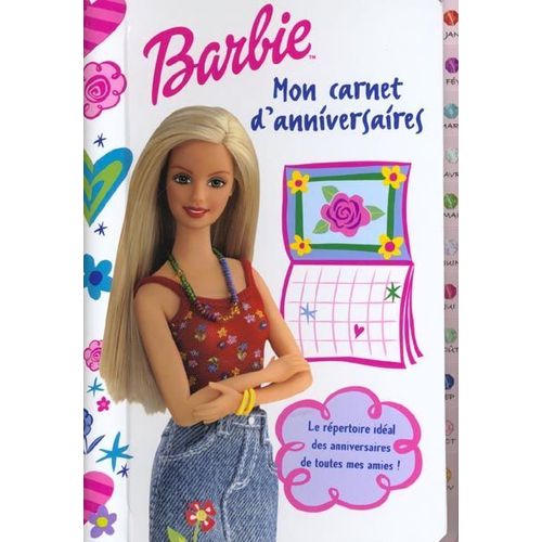 Barbie - Mon Carnet D'anniversaire