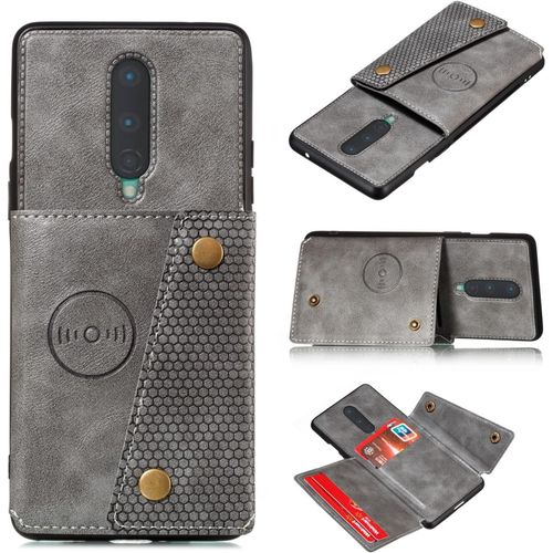 Couvercle De Boîtier Étui À Portefeuille Pour Oneplus 8, Étui En Cuir Avec Porte-Carte, Fermoir Magnétique Double Et Couvercle Durable Pour Choc Pour Oneplus 8, Étui D