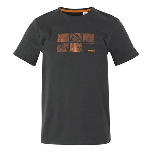 Tee Shirt Manches Courtes Regatta Breezedv Gris Anthracite Foncé S