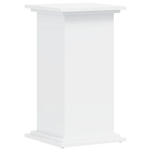 Support Pour Plantes Meuble Fleur 33 X 33 X 60 Cm Bois D'ingénierie Blanc Helloshop26 02_0045148
