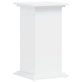 Support Pour Plantes Meuble Fleur 33 X 33 X 60 Cm Bois D'ingénierie Blanc Helloshop26 02_0045148