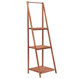 Support Pour Plantes Meuble Fleur Bois De Cèdre 45 X 40 X 145 Cm Marron Helloshop26 02_0045171