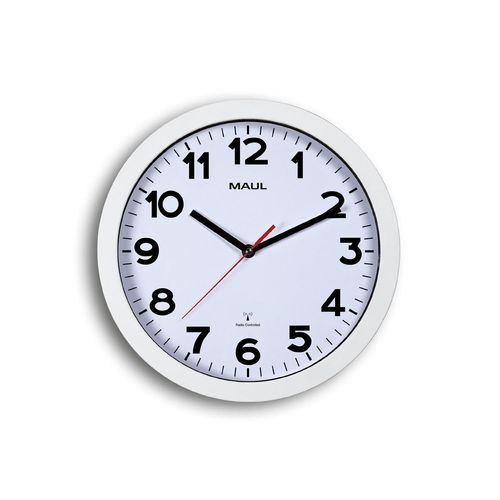 Maul Horloge Murale 30RC MAULstep 30 cm, Radiopilotée
