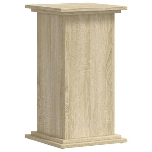 Support Pour Plantes Meuble Fleur Sonoma 33 X 33 X 60 Cm Bois D'ingénierie Marron Helloshop26 02_0045179