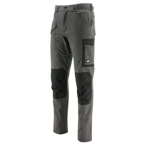 Pantalon de travail multipoches renforcé stretch Caterpillar ESSENTIALS CARGO TROUSER Gris / Noir 48