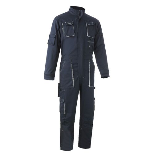 Combinaison de travail multipoche avec poches genouillères Coverguard NAVY/PADDOCK II Marine S