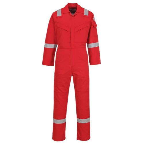 Combinaison Ignifugée antistatique Portwest Bizflame 350g Rouge 3XL