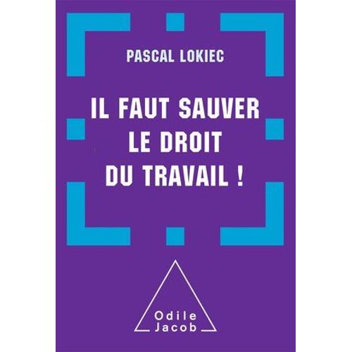 Il Faut Sauver Le Droit Du Travail !