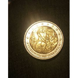 Pièce De 2 Euros Commémoration Européen Italie De 2005