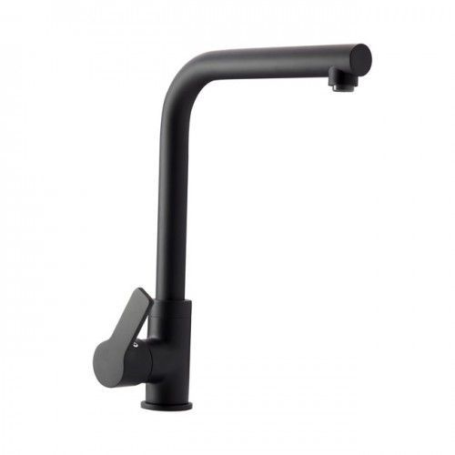Mitigeur cuisine haut - monotrou - noir - PRO SARODIS