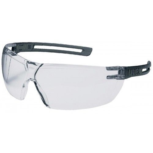 Lunettes de protection incolores anti-buée et anti-rayure X-Fit - gris UVEX