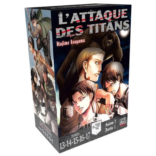Attaque Des Titans (L') - Coffret - Saison 3 - Tome 1