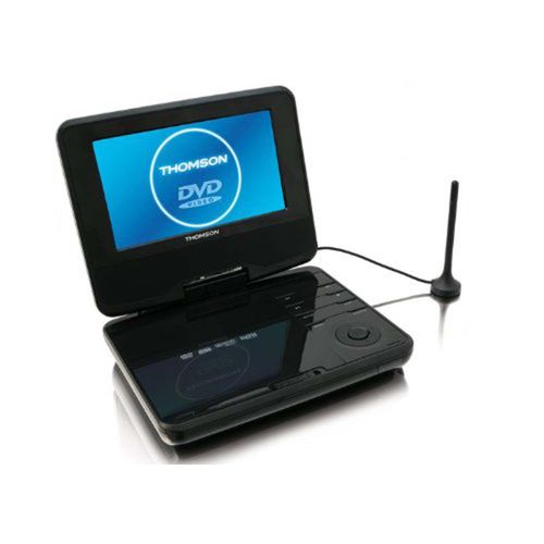 Thomson DP700T Lecteur DVD Portable avec TNT Ecran LCD 7" USB Noir