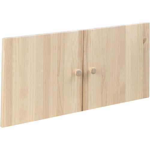Kit De Portes En Pin Massif Pour Étagères Gala Pour Étagères Gala De 79.6 Cm De Large