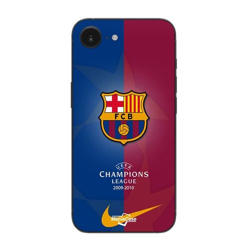 Coque Pour Iphone 16e Barcelone Fc Real Madrid Champions League