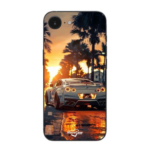 Coque Pour Iphone 16e Gtr R35 Couché De Soleil