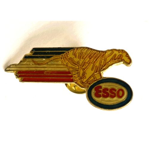 Pins Carburants Esso Le Tigre / Signé Ferrier