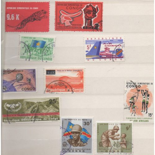 Congo-Kinshasa Timbres Divers