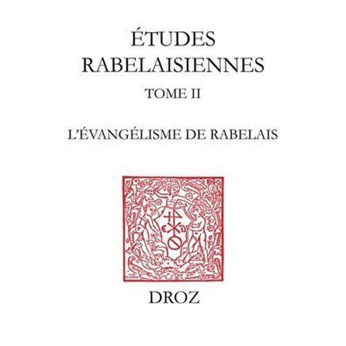 L'evangélisme De Rabelais