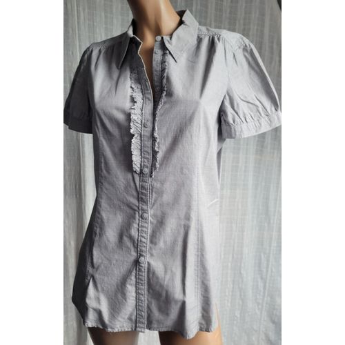 Chemisier Femme Esprit T 38/40 Tbe Étiquette Coupée  38'5/47/66