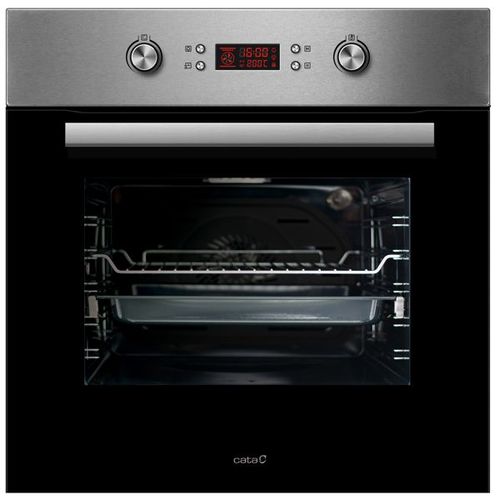 FOUR ENCASTRABLE CATA NOIR PYROLYSE 70L MULTI-FONCTION PORTE FROIDE CLASSE A