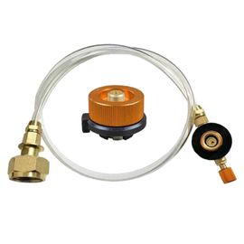 Réchaud À Gaz Extérieur Réchaud De Camping Adaptateur De Recharge De Propane Pour Brûleur Cylindre Plat De Gpl Pour Adaptateur De Conteneur De Coupleur De Réservoir Économisez Des Fournitures De Tube En Métal