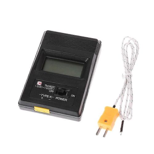 Thermomètre Numérique De Type K Type Lcd Thermomètre Sonde De Thermocouple 1300
