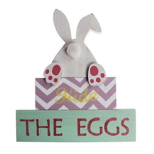 mignon lapin lapin cacher les ?ufs décorations de Pâques Saint-Valentin ornement de mariage bricolage artisanat