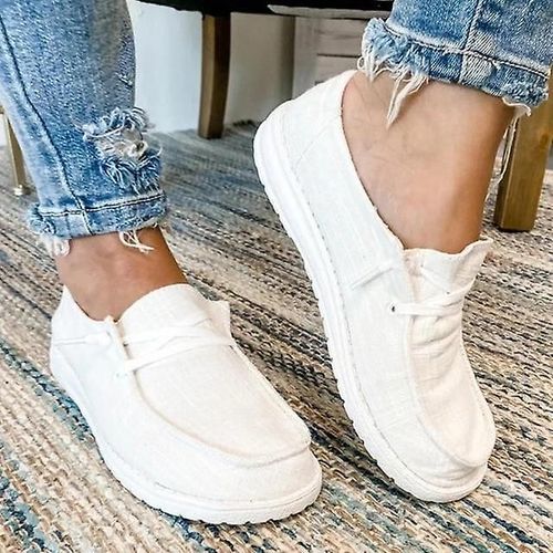Mocassins D¿Été Doux Respirant Casual Solide Chaussures Plates Femelles