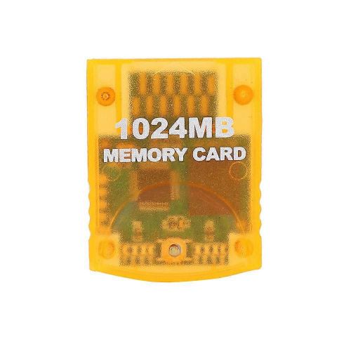 Pour La Console De Jeu Wii Gamecube 1024 Mo Grande Capacité Carte Mémoire Accessoires De Jeu