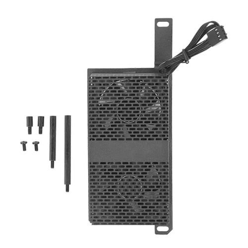 Dissipateur thermique actif à mémoire 4 broches PWM silencieux double ventilateur 5020 DDR5 Radiateur de module de mémoire pour carte mère ATX