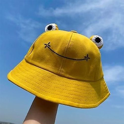 Été, Automne Plaine Panama Mode Grenouille Style Bucket Hat