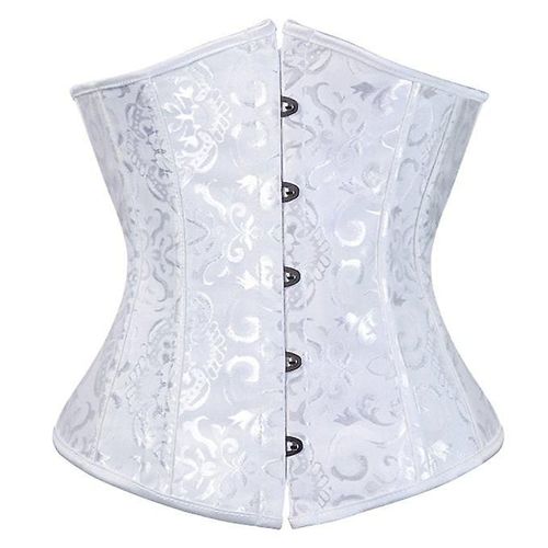 Corset Underbust Taille Gothique Haut Bustier Plus Taille