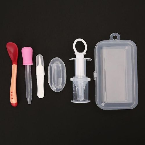 Distributeur De Nouveau-Né Compte-Gouttes Brosse À Dents Trousse De Soins De Santé