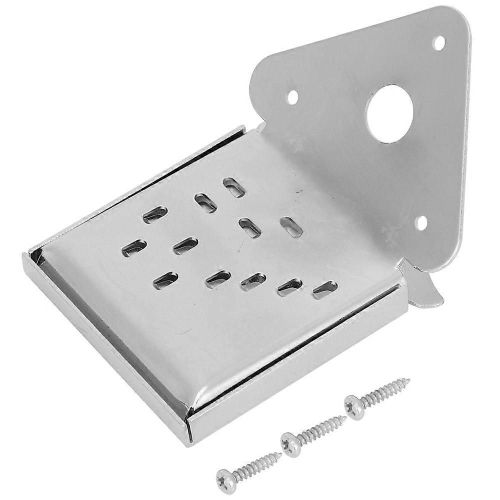Mandoline Câble Pull Board Bend Type Acier Exquis Instrument De Musique Accessoires(Qb12 Chrome Avec Motif)