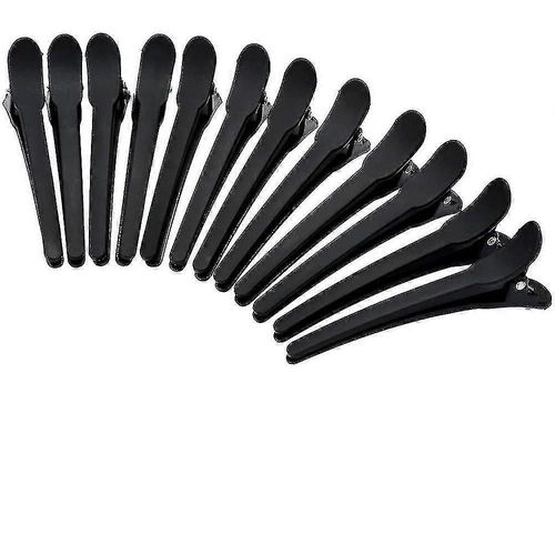 12pcs Combi-Clip Hair Clips Hair Clips Hair Clip Hair Clip Compartiment Clips Hair Clips Combi En Plastique Noir