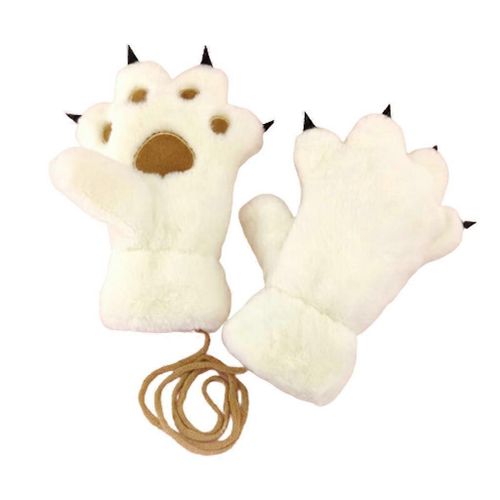 Gants D¿Hiver Chauds Pour Enfants Avec De Mignonnes Pattes D¿Animaux Gants D¿Hiver Doux Et Confortables Pour Enfants Avec Doublure En Polaire Épaisse