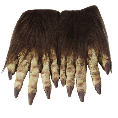 Spooky Wolf Claw Shape Gloves Gants D¿Halloween À Doigt Complet Pour Adulte