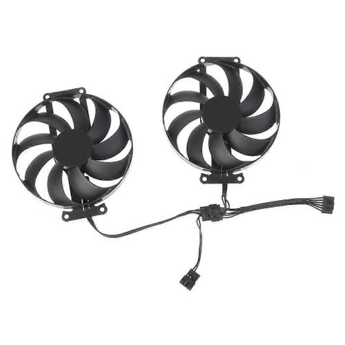 2PCS PLA09215B12H Carte Graphique Refroidissement VGA Refroidisseur Ventilateur 6Pin 12V 0.5A pour