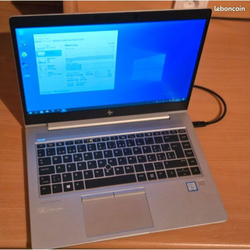 HP EliteBook 840 G6 - 14" Intel Core i5-8365U - 1.6 Ghz - Ram 16 Go - SSD 256 Go