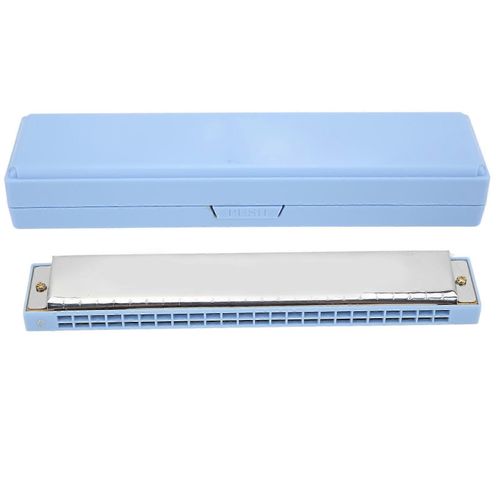 Harmonica 24 Trous Clé De C Bouche Orgue Trémolo Instrument Jouet Pour Débutant Enfant Adulte
