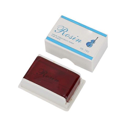 Colophane Pour Violon Alto Violoncelle Colophane Brosse Outil De Nettoyage D¿Instrument De Musique (Rouge)