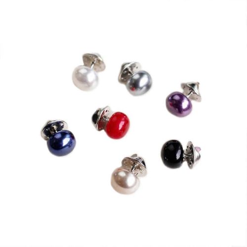 7pcs Coloré Foulard Anti-Lumière Petite Broche Vêtements Fixes Boucle Accs