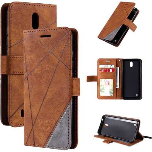 Coque Pour Nokia 1.3,Coque Pour Nokia 1.3 2020 Ta-1205 Ta-1216 Ta-1217 Coque Housse Etui Cover Brown