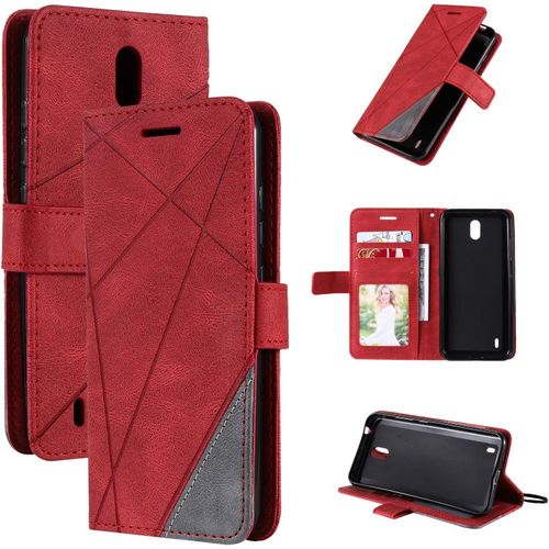 Coque Pour Nokia 1.3,Coque Pour Nokia 1.3 2020 Ta-1205 Ta-1216 Ta-1217 Coque Housse Etui Cover Red