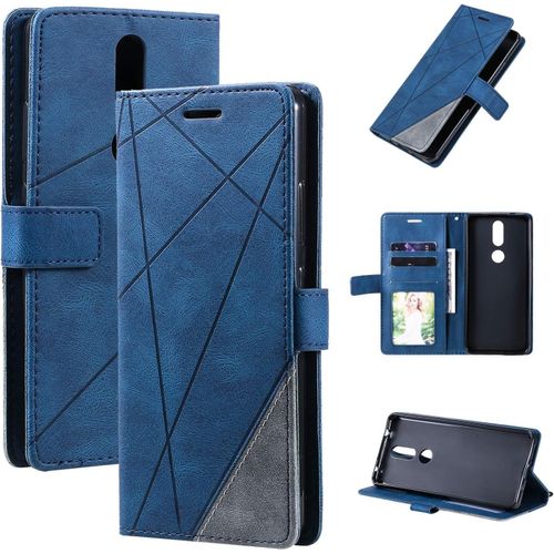 Coque Pour Nokia 2.4magnétique Etui Housse Pour Nokia 2.4magnétique Etui Housse Pour Nokia 2.4 Étui Téléphone Blue