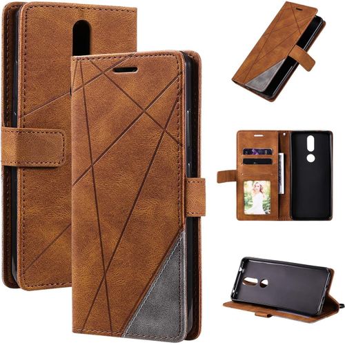 Coque Pour Nokia 2.4magnétique Etui Housse Pour Nokia 2.4magnétique Etui Housse Pour Nokia 2.4 Étui Téléphone Brown