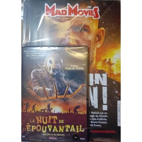 Mad Movies N° 392 _ Avril 2025 _ Back In Action ! / Ravage : Gareth Evans / Cynthia Rothrock / Kamen Rider / David Cronenberg ... + Dvd "La Nuit De L'épouvantail", Film De Frank De Felitta (1981)